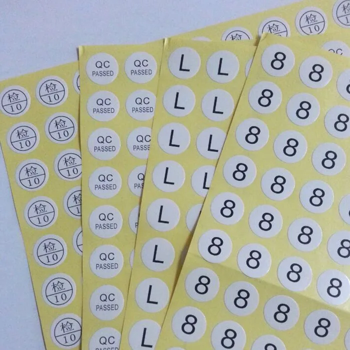 (1000 шт) индивидуальная самоклеящаяся бумажная этикетка для одежды с именем