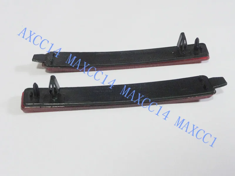 Красные линзы лампы Задний бампер противотуманная фара светильник отражатель