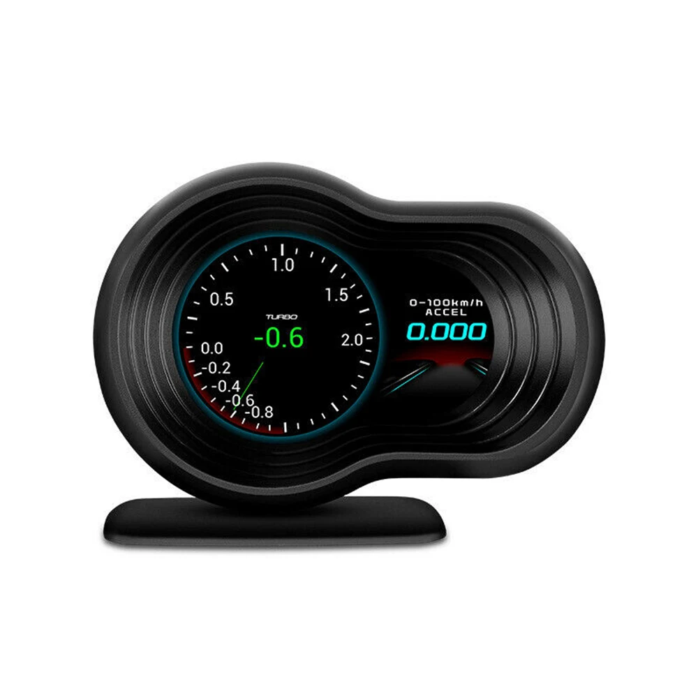

F9 OBD2 GPS Car HUD HD Car Head-up Display Digital Speedometer Projector Turbine Oil Temperature Water Temperature Display