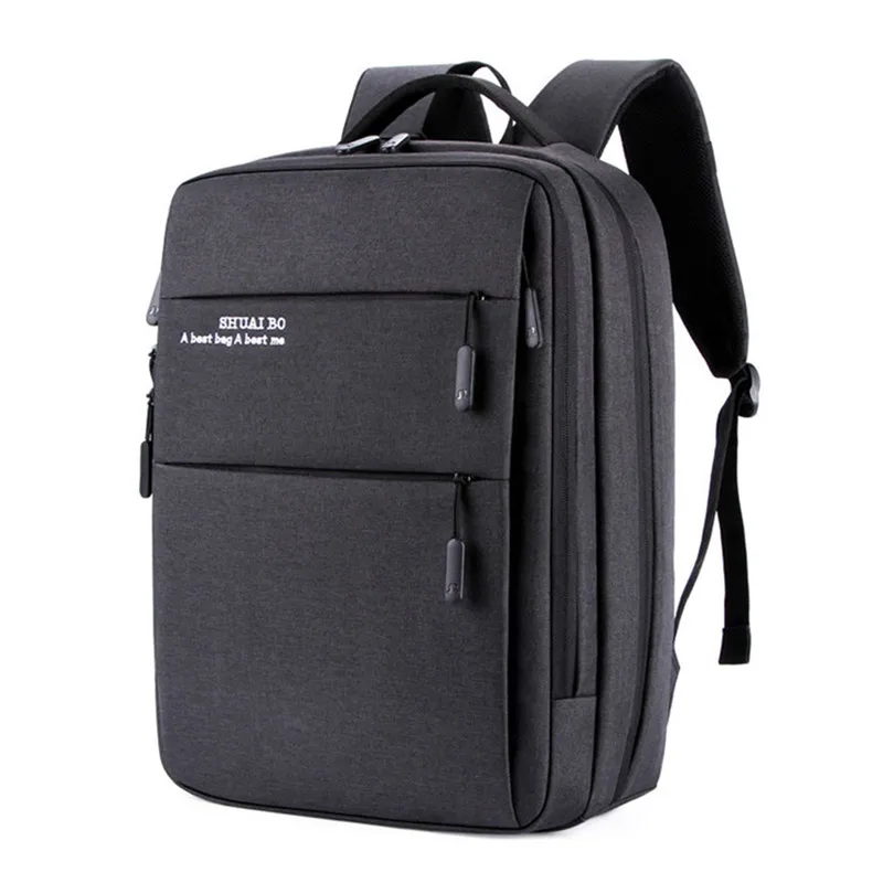 FLYONE водонепроницаемый рюкзак для путешествий мужской бизнес с зарядкой через usb