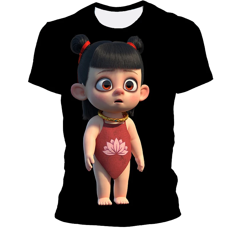 

2021 Summer New 3D Printing Pattern Men's And Women's Casual T-shirts Fashion Trend Young Handsome T-shirt tops