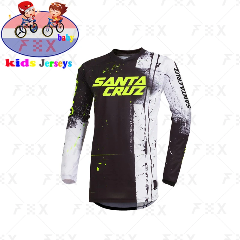 Детская футболка для езды по бездорожью вездеходов AM santa cruz на велосипеде горные