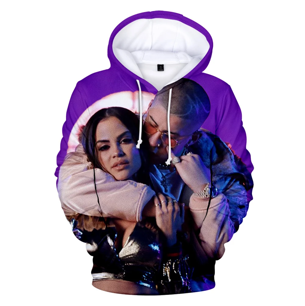 

Natti Natasha 3D модный осенний костюм Winer Толстовки Спортивная одежда с капюшоном Молодежная жизнерадостная Женская/Мужская Уличная мода с капюш...