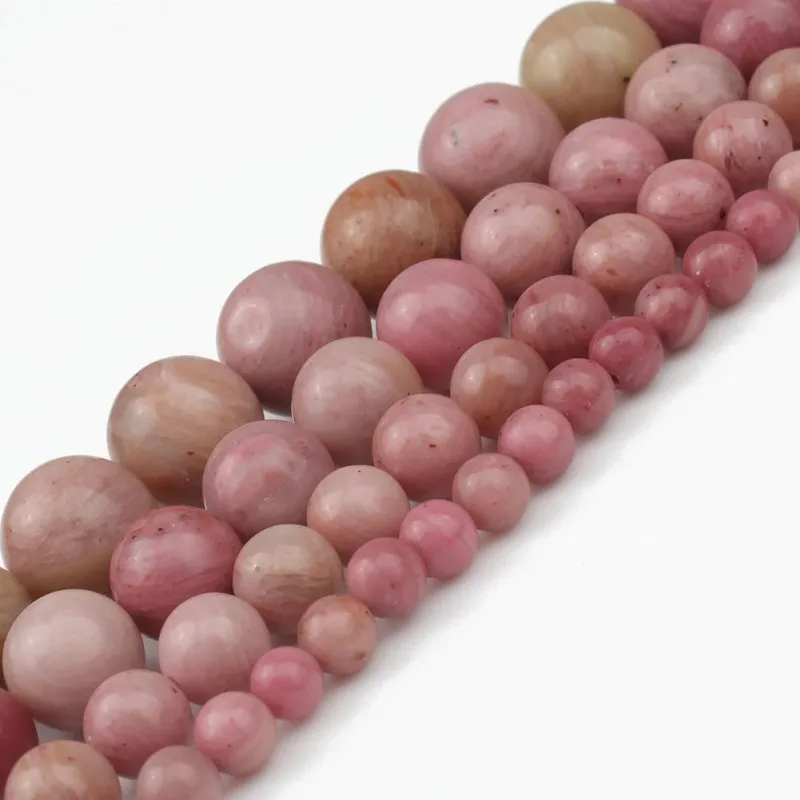 Красные натуральные желтые круглые бусины россыпью для изготовления ювелирных