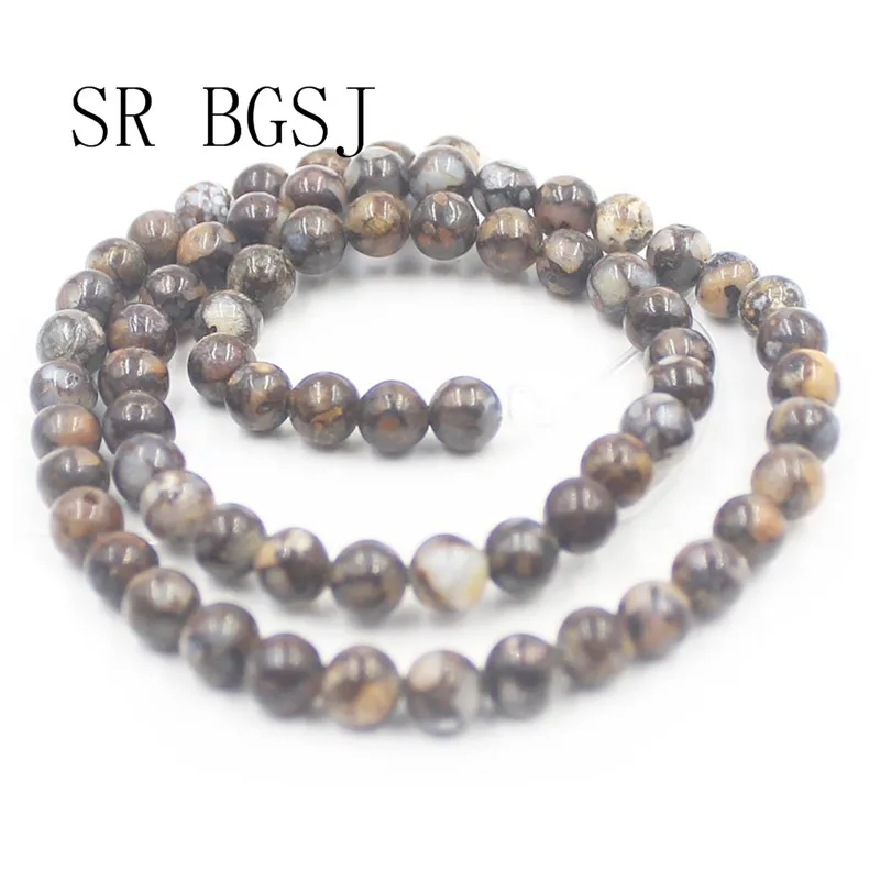 Бесплатная доставка 6 мм 8 10 круглый огненный валун опал свободное ювелирное