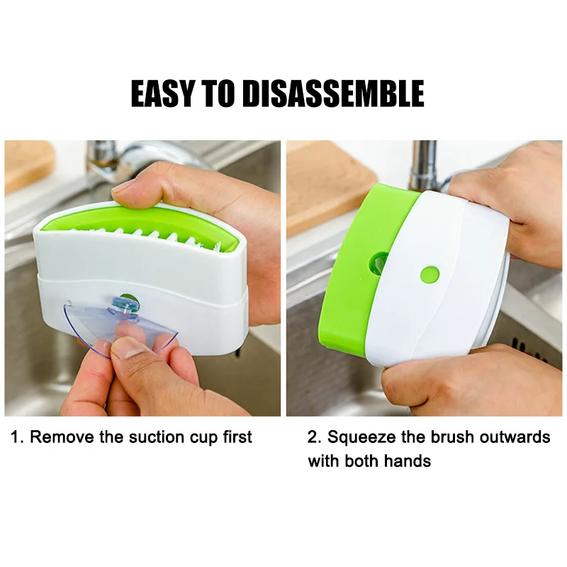 Внутри раковины столовое серебро шайба присоска столовые приборы Чистящая Щетка