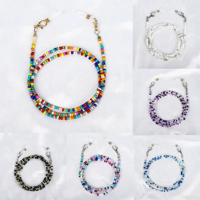 

Popular Beautiful Mask Fashion Glasses Hanging Chain Fashionable All-matched Eyewear Accessories Durable Glasses Lanyard Chain