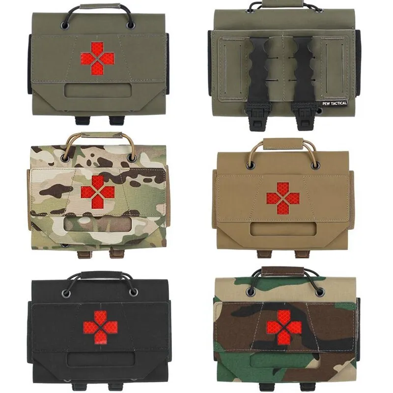 

BK/RG/MC/WL/CB Tactical Medical Bag Molle First Aid Kits Pouch Outdoor Sports Bag Quick removal Convenient Accessory Package