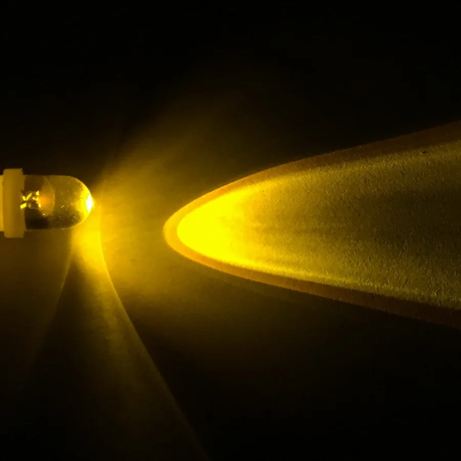 4X Белый, красный, синий, зеленый, желтый RGB 168 194 1 Smd Авто Клин светильник боковой приборной панели номерной знак купольная Лампа DC 12 В - Испускаемый цвет: Цвет: желтый
