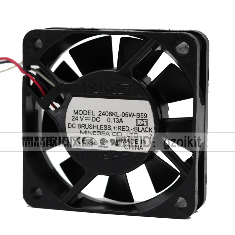 Оригинальный кулер NMB 2406KL 05W B59 LQ1 6015 24 В 0.13A CNC Fanuc 60x60x15 мм|Кулеры и системы