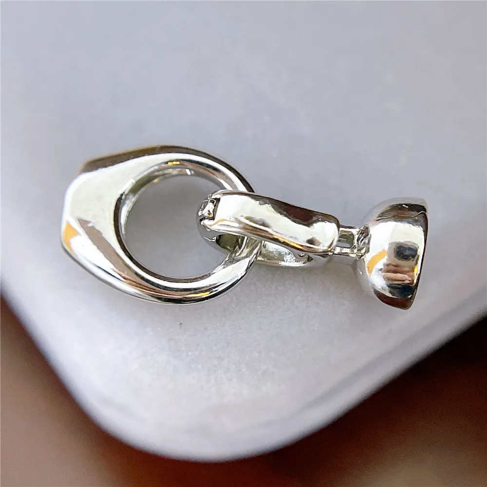 

Free Shipping 18k Real Gold Plated Pearl Bracelet Clasp Beads High Quality for DIY Jewelry Making Fastening Findings Accessories