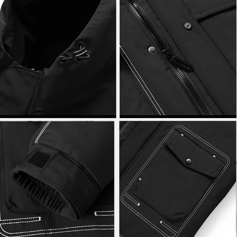 Plus Size 11XL Parkas Winter Jackets Men Thickened Jacket Warm Hooded Coats Big Size Male Fashion Outerwear High Quality