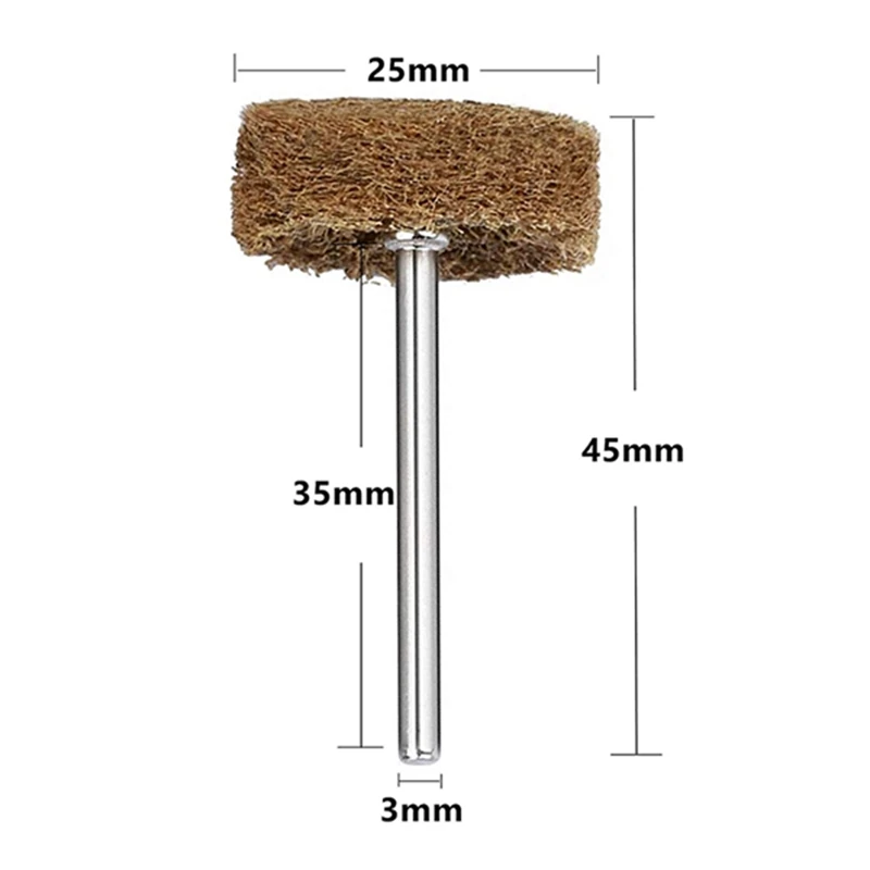 

80 PCS Abrasive Wheel Buffing Polishing Wheel Set For Dremel Rotary Tool Grinding Accessories