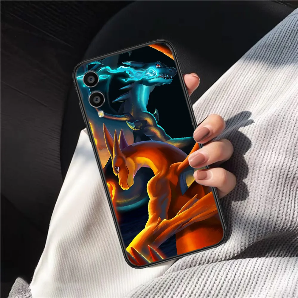 

Cute Pokemons Phone Case Cover Hull For HUAWEI Honor 7a 8 8s 8a 8x 9 9x 10 20 I Lite Pro Black Back Silicone Cell Pretty Etui