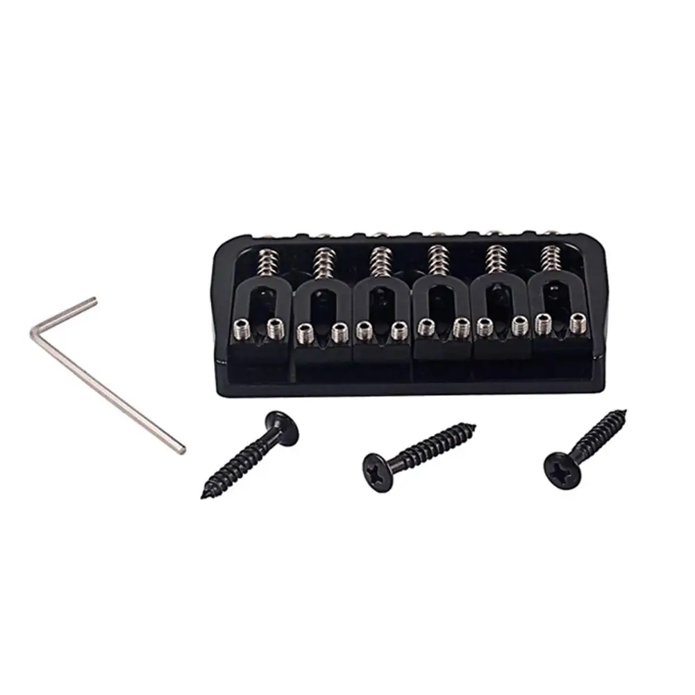 ga890 durable tragbare 6 saiten sattel schwarz brücke elektrische gitarre zubehör sattel schwarz brücke elektrische gitarre zubehö