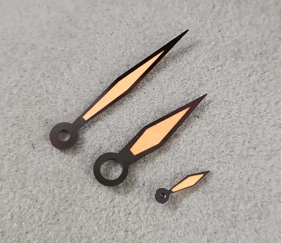 

new orange GEERVO luminous watch hands for ETA 6497/ETA6498 movement Watch accessories pj05-08a