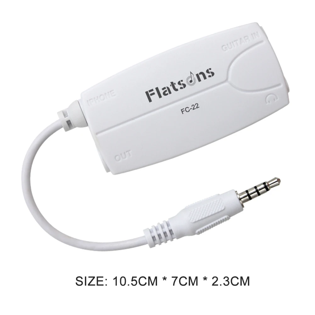 

Guitar Connector Converter Electric Guitar Bass Mobile Phone Tablet Adapter Compatible Smartphone Tablet Audio Connector System