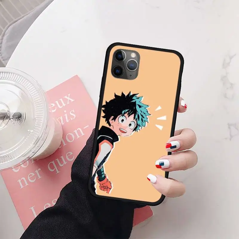 

My Hero Deku Bakugou Boku Phone Case for iPhone 11 12 mini pro XS MAX 8 7 6 6S Plus X 5S SE 2020 XR