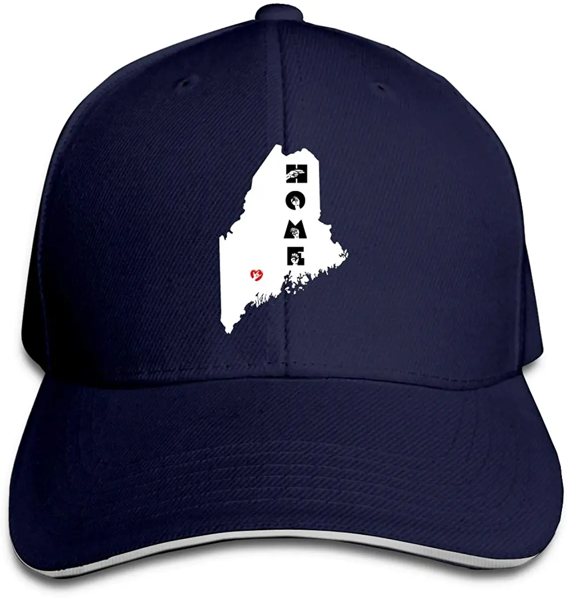 

Maine Home State Unisex Hats Trucker Hats Dad Baseball Hats Driver Cap