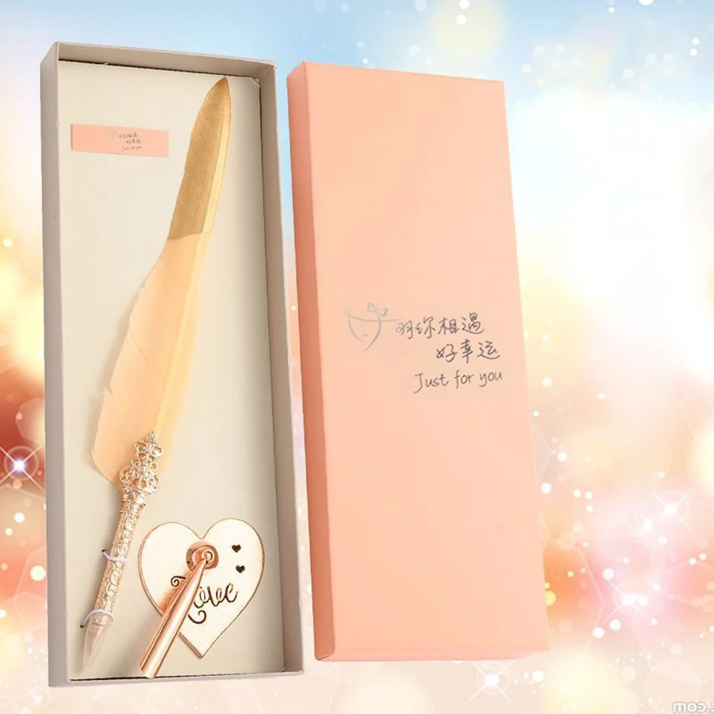 Свадебная перьевая ручка дизайн английская каллиграфия перо Dip Pen Набор Ретро с