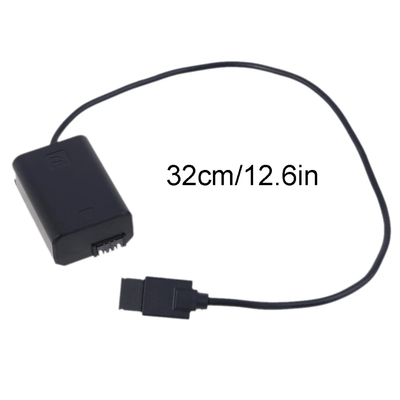Adapter Cable for -DJI Ronin-S Gimbal to NP-FW50 Dummy Battery for -Sony A7 A7R A7S A7 A7II A7RII A6300/A6400/A6500 Camera E56B