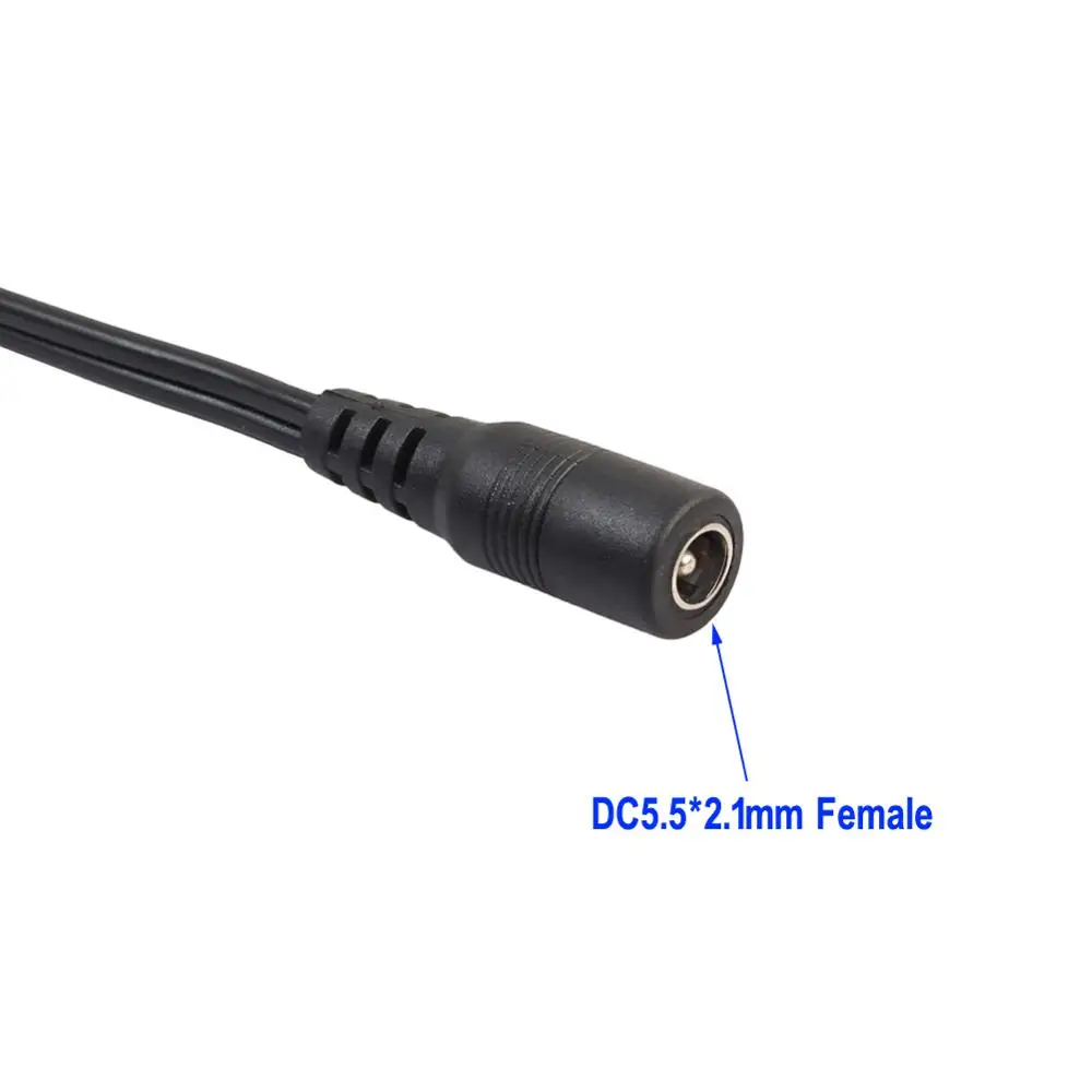 40 см DC 5 5x2 1 мм гнездо прикуривателя USB штекер адаптер питания кабель Шнур