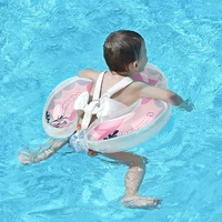 baby swimming float inflatable infant pink floating ring kids swim pool accessories circle bathing summer toys toddler rings