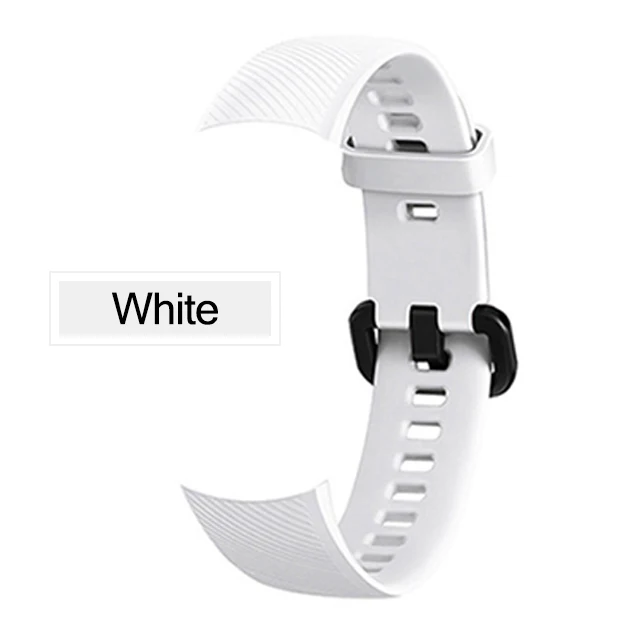 Ремешок на запястье для huawei Honor Band 5/4/3 для huawei группа A2 Smart Watch Sport браслет ремень для huawei Honor Band 5 группа 4 - Цвет: White