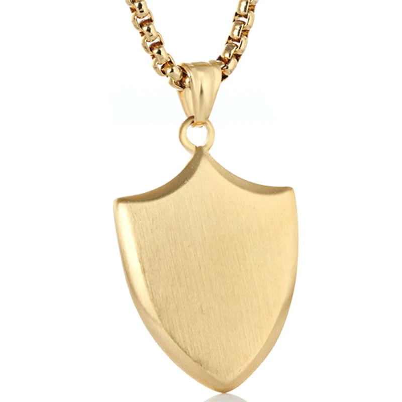 Мужские Водонепроницаемые ожерелья золотая цепочка из нержавеющей стали в стиле