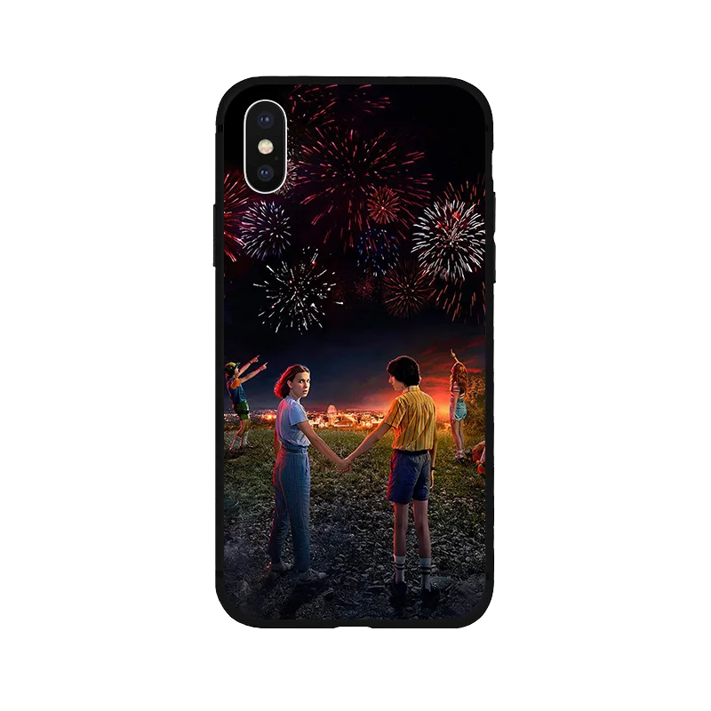Странные Вещи Сезон 3 черный мягкий чехол из ТПУ чехол для телефона iPhone 8 7 6 6S Plus X XS XR MAX 5 5S SE чехол coque - Цвет: 1560