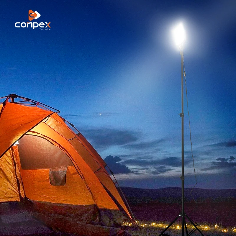 Portable Lantern LED Bulb Telescopic Camping Light Power Bankled Retractable Lamp Battery for Road Travel | Освещение