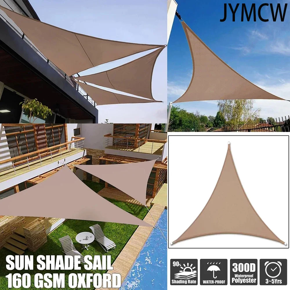 

Водонепроницаемый тент из полиэстера 300D, солнцезащитный козырек цвета хаки для сада и террасы, устойчивый к ультрафиолетовому излучению