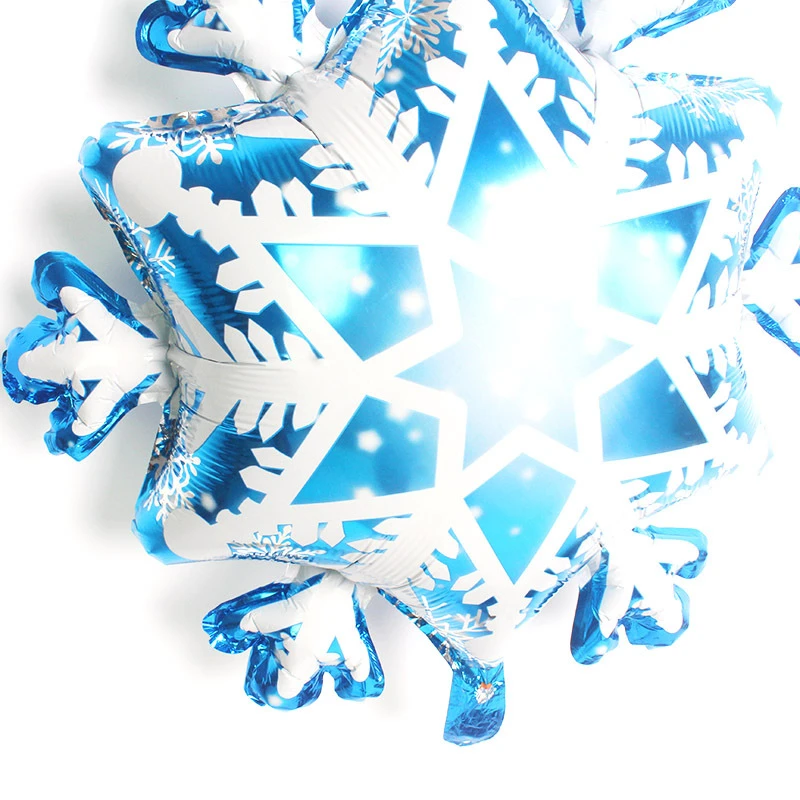 Рождественские снежинки воздушные шары рождественские украшения для дома