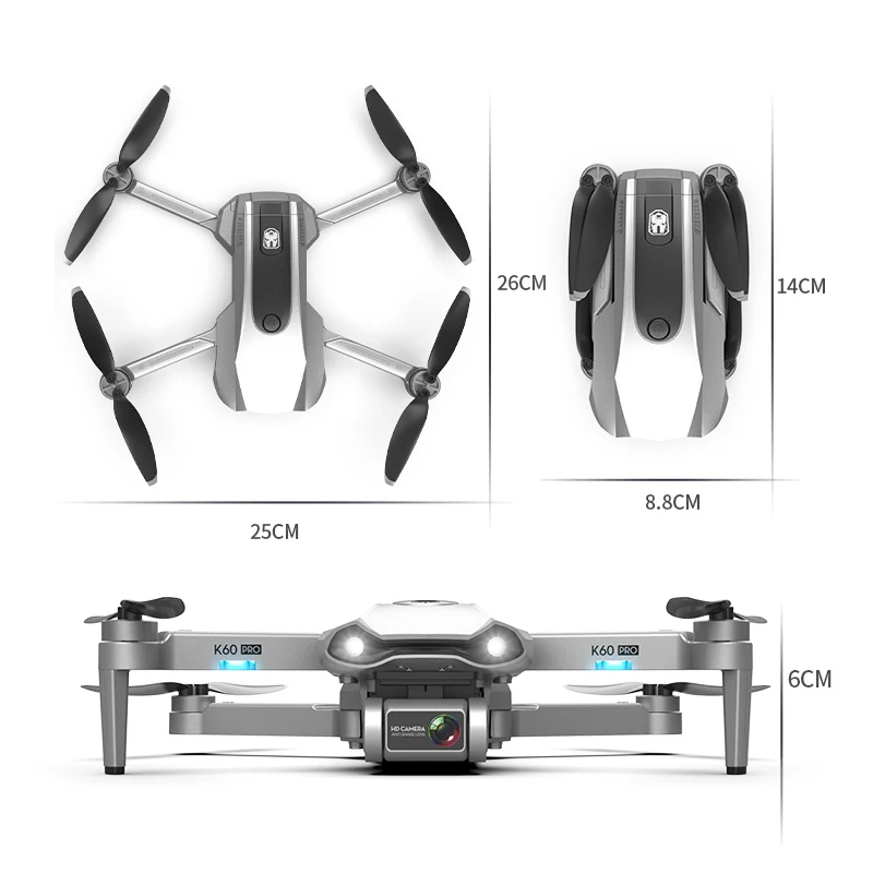новый k60 pro gps беспилотные летате