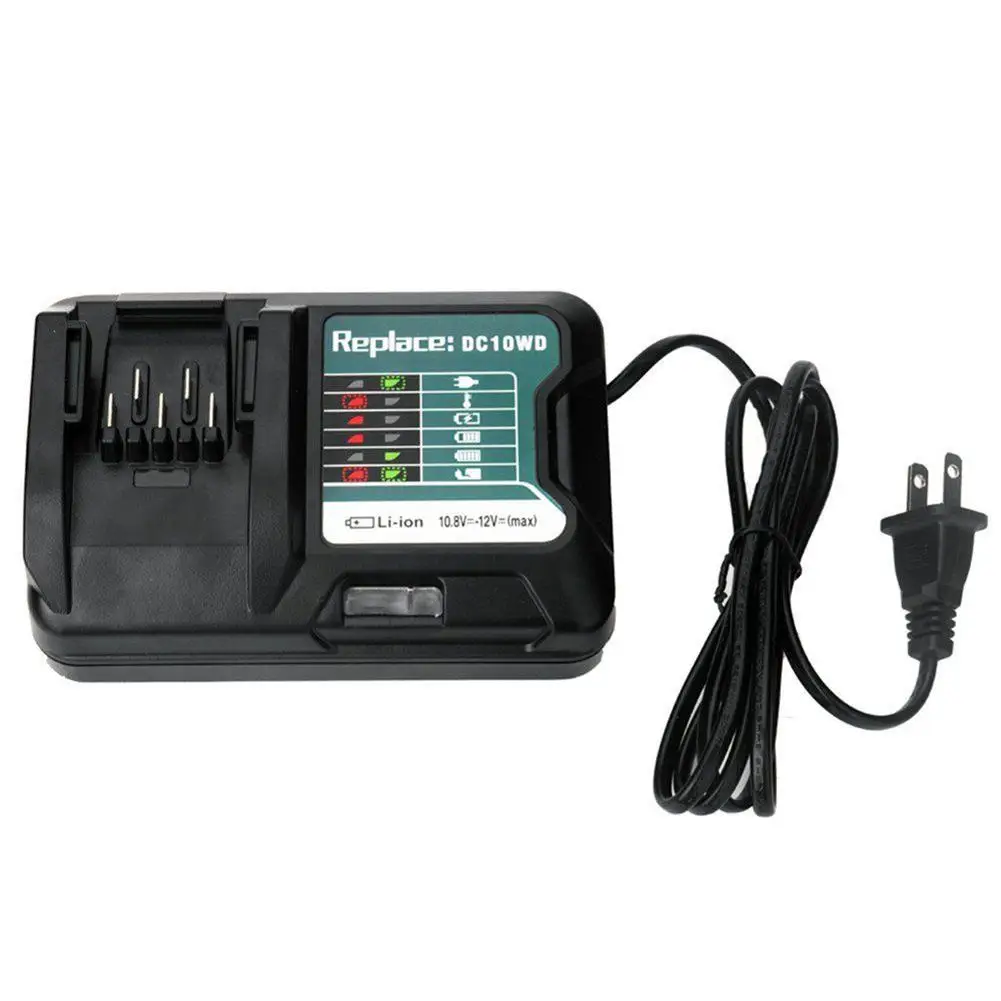 Новинка Замена зарядного устройства для Makitas 10 8 V 12V DC10WD BL1016 BL1021B BL1041B FD05 вилка