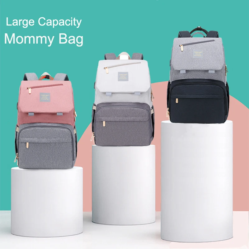 

Baby Diaper Bag Large Capacity Mommy Backpack For Mom Maternity Baby Nappy Nursing Bags Travel Diaper Backpack for Stroller Kit