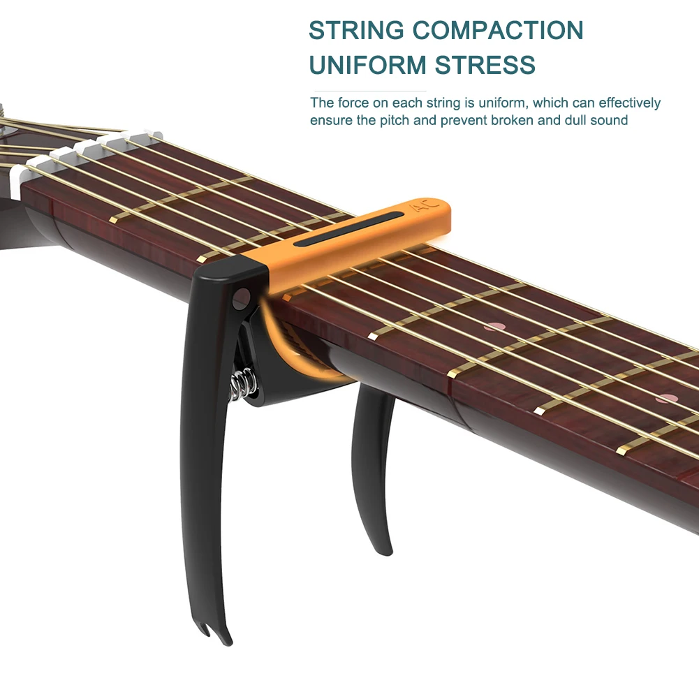 

3 in 1 Universal Guitar Capo Quick Change Capo Tone Adjusting Clamp Key for Acoustic Classic Electric Guitar Parts Musical Instr