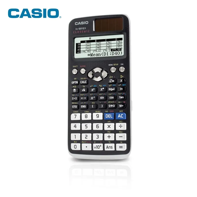 Калькулятор научный Casio fx-991ex classwiz с солнечной батареей непрограммируемый