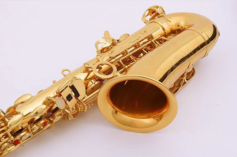 Лидер продаж Саксофон альт гравировка латунные электрофоры золотой