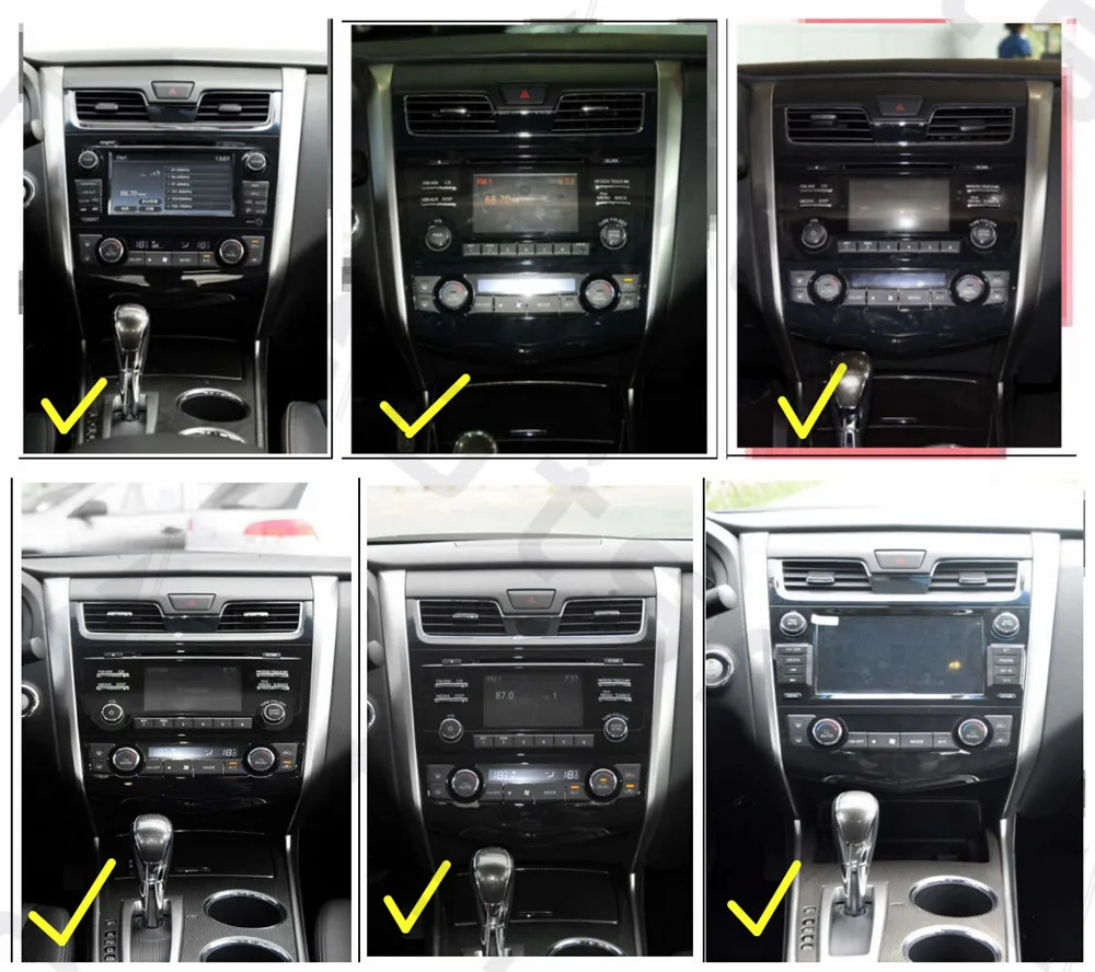 Aotsr Android 7,1 Tesla стиль автомобиля нет dvd-плеер gps навигация радио для NISSAN Teana Altima 2013- блок стерео Мультимедиа