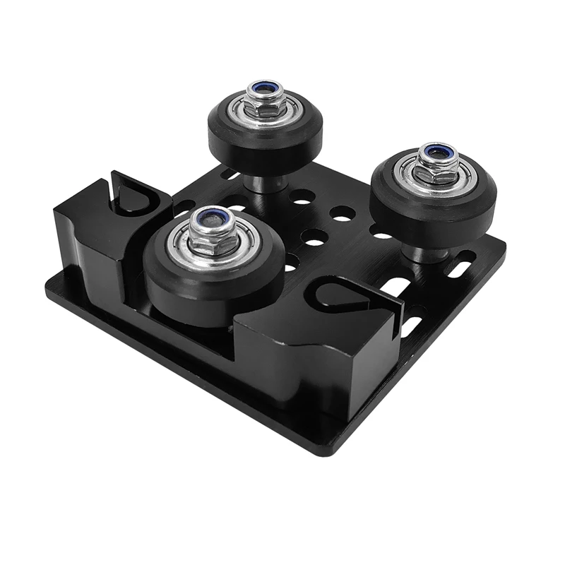 

3D printer Openbuilds European standard 2020V-Slot aluminum profile pulley three-wheel buckle construction gantry plate