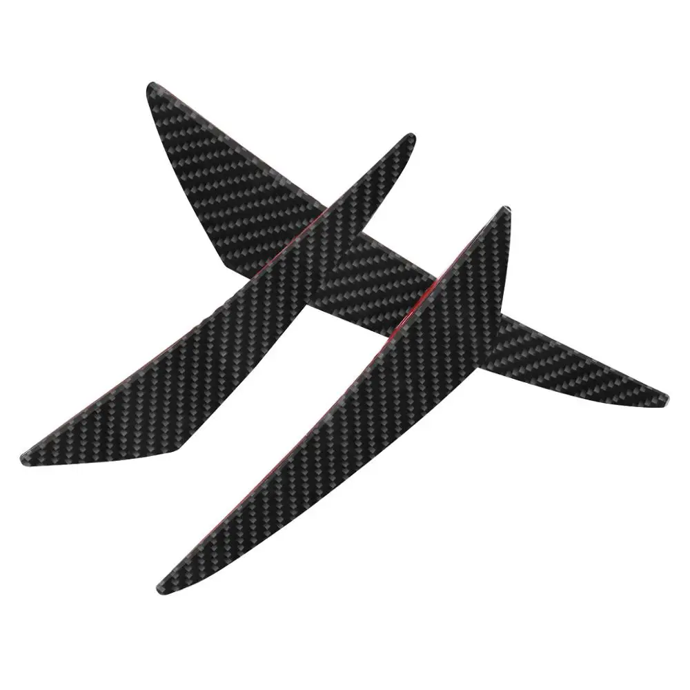 Хит продаж 6 шт. универсальный подходит для переднего бампера губ диффузор Canards