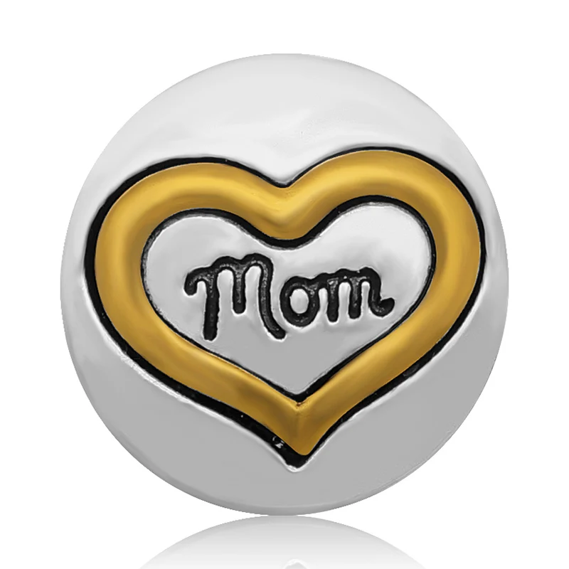 Красота Стразы Цветы Древо жизни мамы туфли на высоком каблуке 18 мм кнопки fit DIY