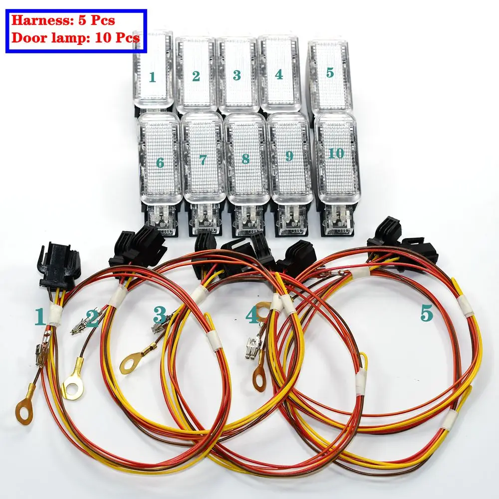 20 шт. OEM комплект автозапчастей новые сигнальные огни для дверей A3 A4 A5 A6 A7 A8 Q3 Q5 8KD 947