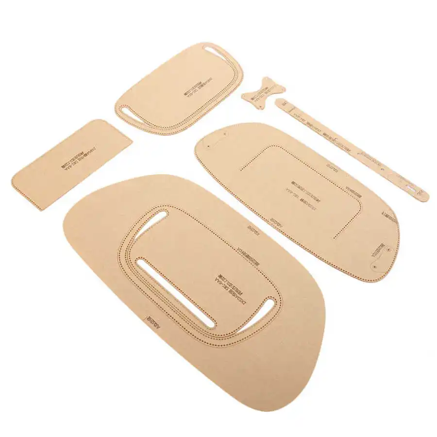 Инструменты для кожи инструменты работы с кожей 6 шт. шаблон акриловых кожаных