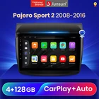 Автомагнитола Junsun V3 Pro, мультимедийный видеоплеер на Android 10 для Mitsubishi Pajero Sport 2 L200 Triton 2008 - 2016 CarPlay Auto