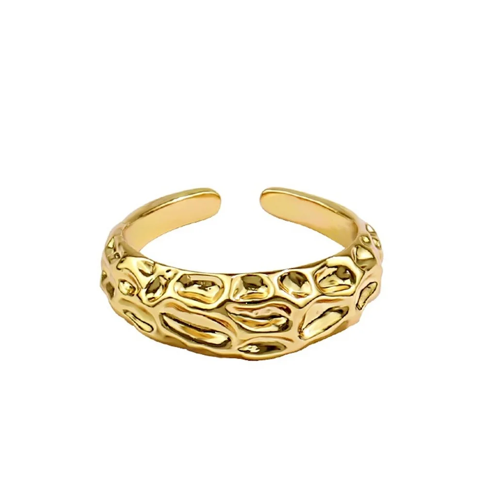 

2021 new arrival women's uneven texture vintage European and American fashion party Rings fashion design personalized retro ring