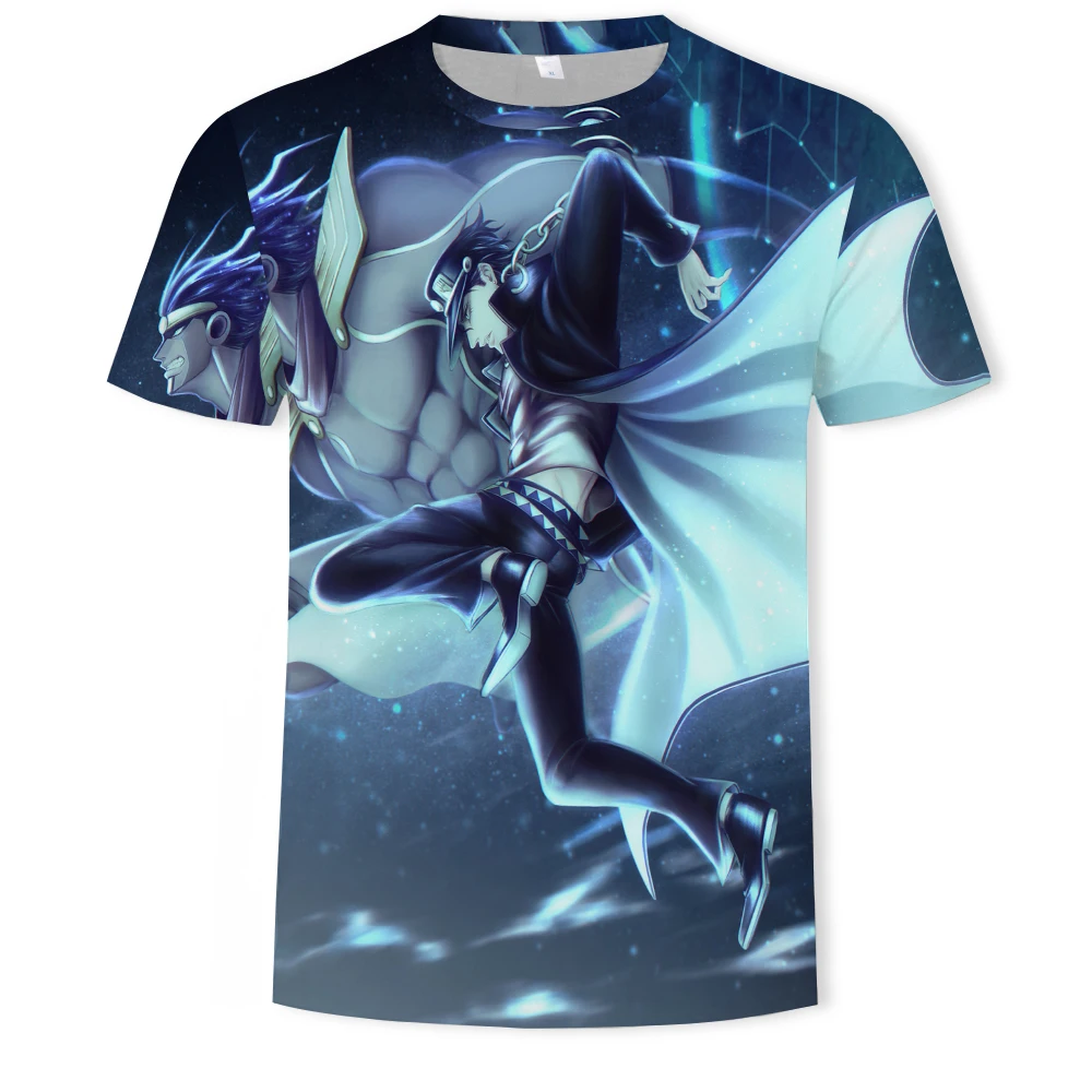 

2021 new 3D printing summer classic animated character T-shirt fashionable and comfortable sports top XXS-6XL