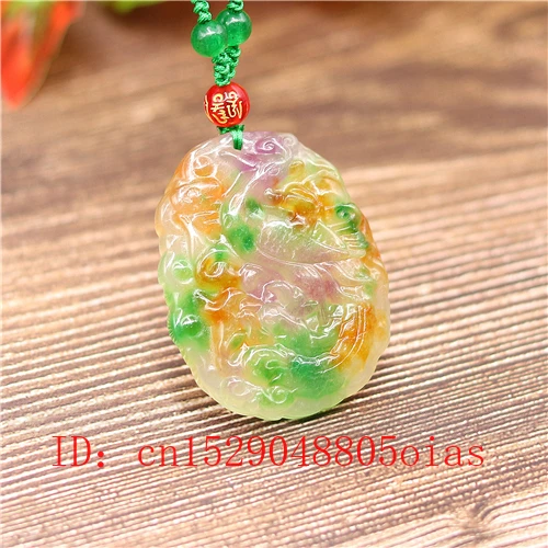 Натуральный цвет изумруд нефрит Феникс кулон бусы ожерелье шарм жадеит