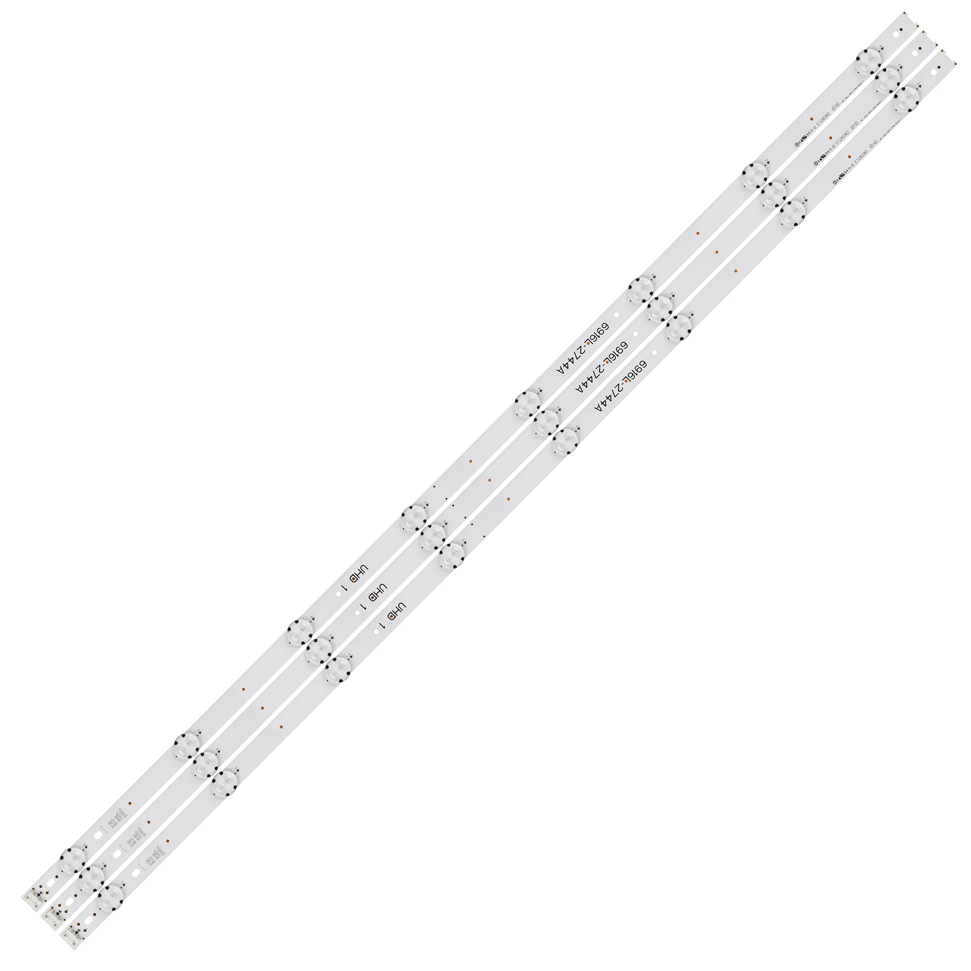 

Светодиодная лента для подсветки LG 43 "V16.5 ART3 2744 43UH6100-CB LC430DGE-FJM1 FJM2 6916L-2744A UHD 1 3 шт.